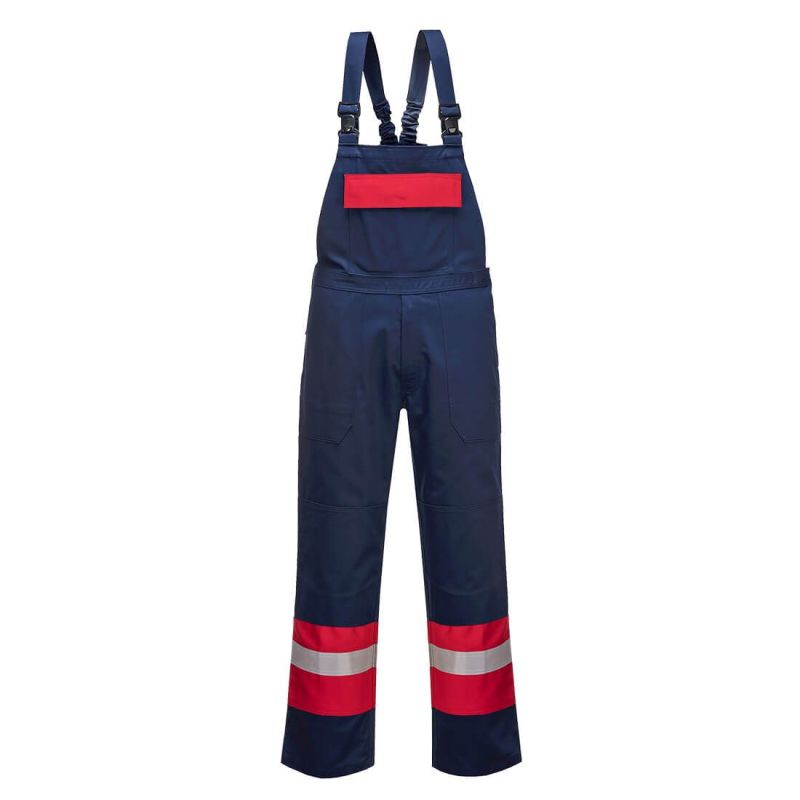 Salopetă de lucru Portwest FR57 Bizflame Plus, de înaltă vizibilitate