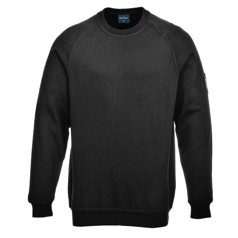 Tricou de lucru Portwest FR12 Modaflame Anti Static Maneca Lunga, de înaltă vizibilitate