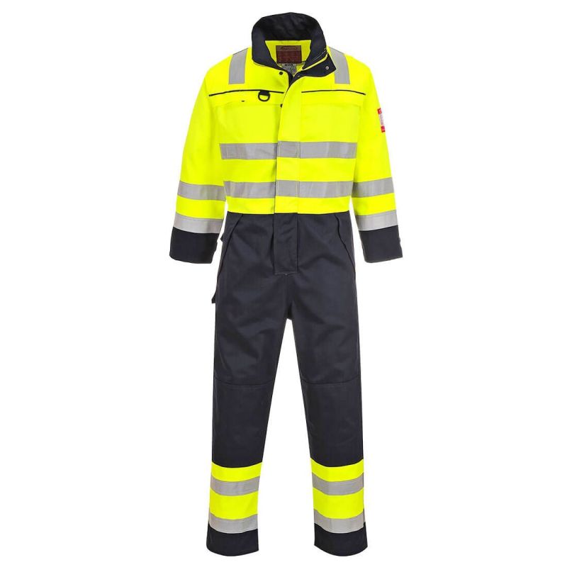 Imbracaminte de protecție Portwest FR60 Combinezon Hivis Multi Norm, de înaltă vizibilitate