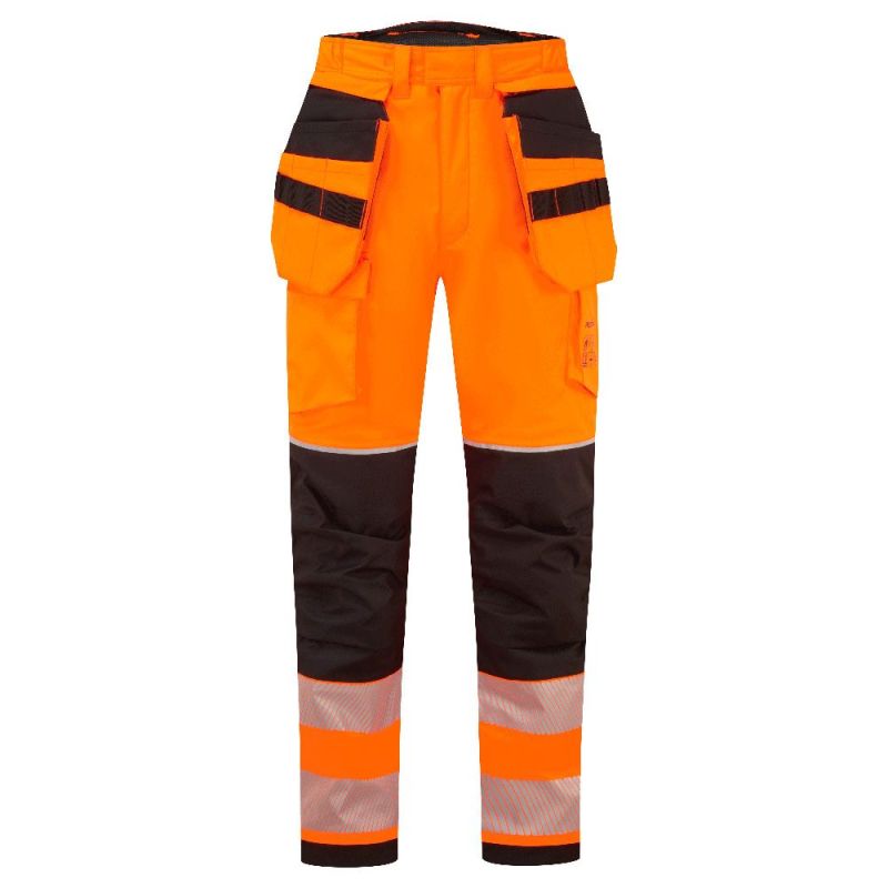 Pantaloni de lucru Portwest FR427 Modaflame Rain Iarnă Husă, de înaltă vizibilitate