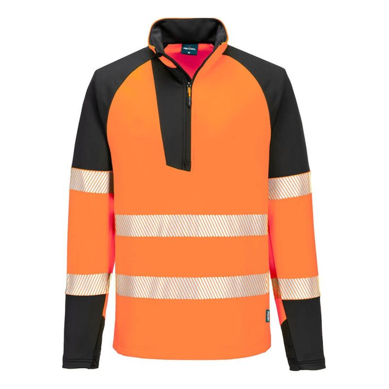 Tricou de lucru Portwest T172 Sweatshirt, de înaltă vizibilitate