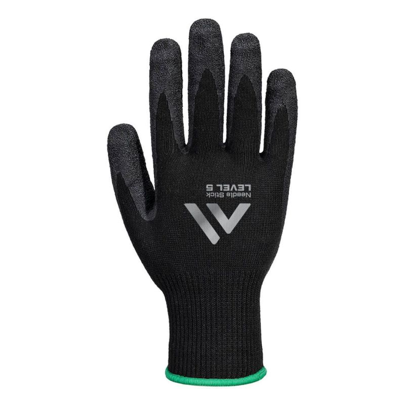 Mănuși de protecție Portwest A793 Needle Stick Latex Crinkle, impregnate în latex