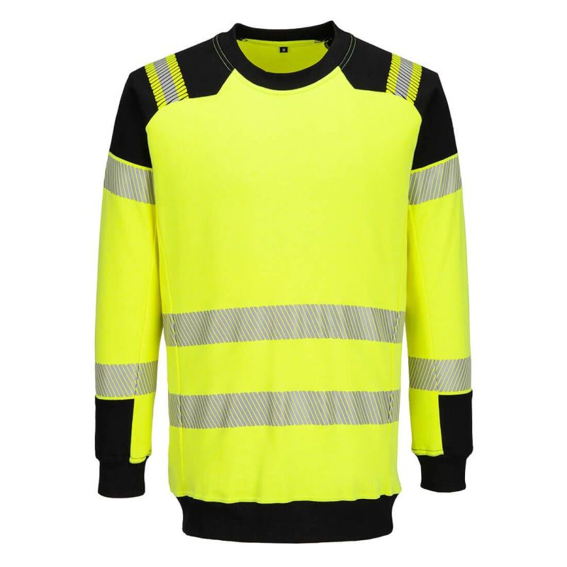Tricou de lucru Portwest FR707 Modaflame Knit Sweatshirt, de înaltă vizibilitate