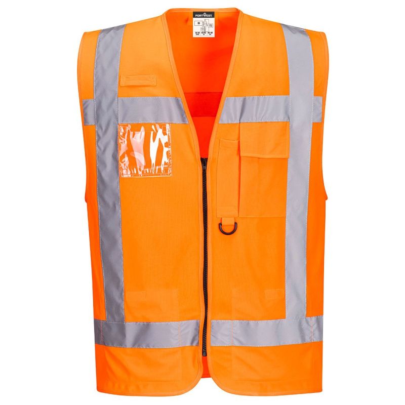 Vestă reflectorizantă Portwest R476 Executiv Hivis