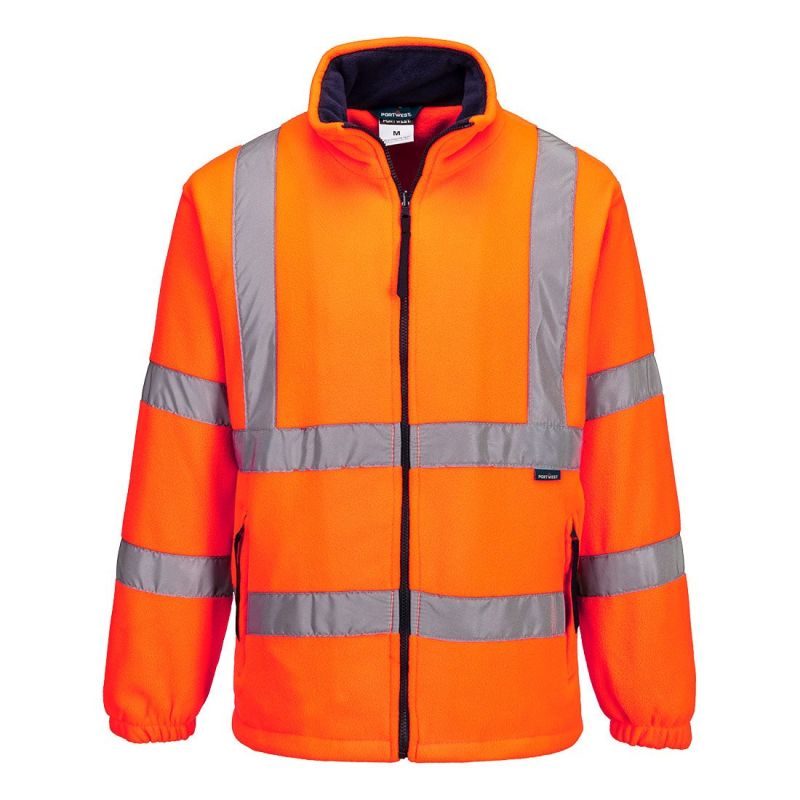 Jachetă de lucru Portwest F300 Polar Fleece Mesh Captusit, de înaltă vizibilitate