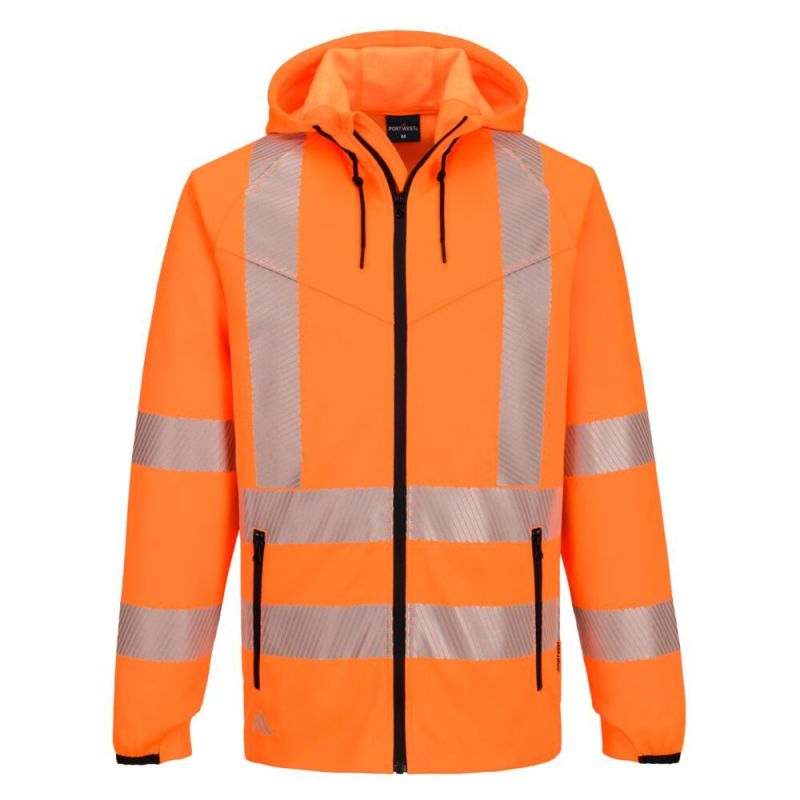 Jachetă de lucru Portwest KX303 Hanorac Fermoar Sport, de înaltă vizibilitate