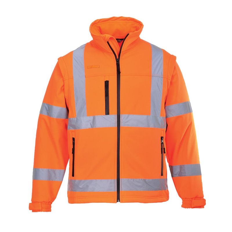 Jachetă de lucru Portwest S428 Softshell Hivis, respirabile