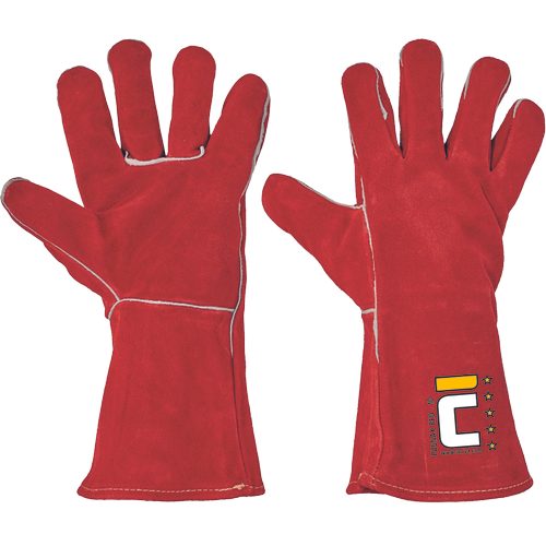 PUGNAX RED manusi din piele