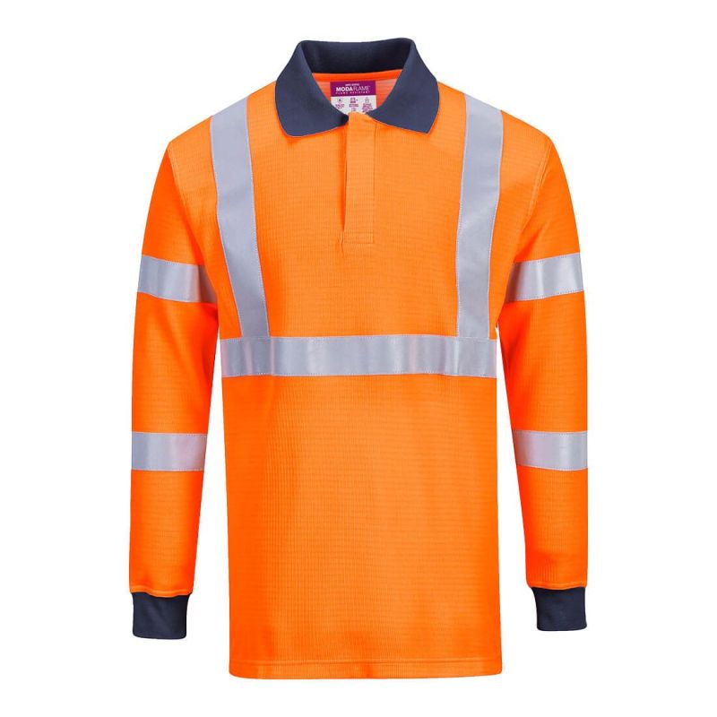 Tricou de lucru Portwest FR76 Modaflame Polo, respirabile