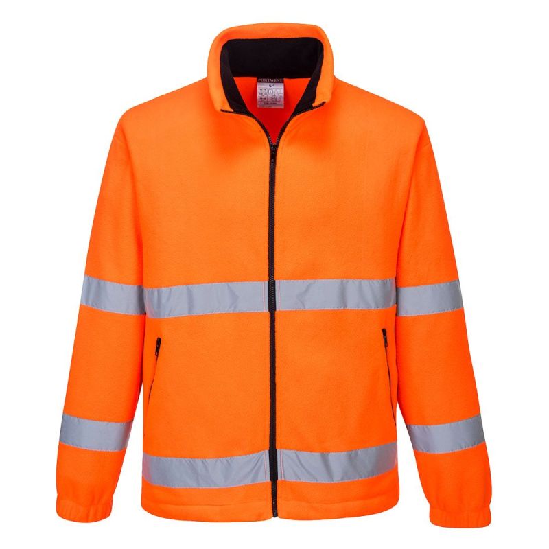 Jachetă de lucru Portwest F250 Fleece Essential, de înaltă vizibilitate