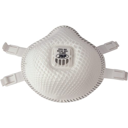 JSP Flexinet FFP3 832 respirator + valve