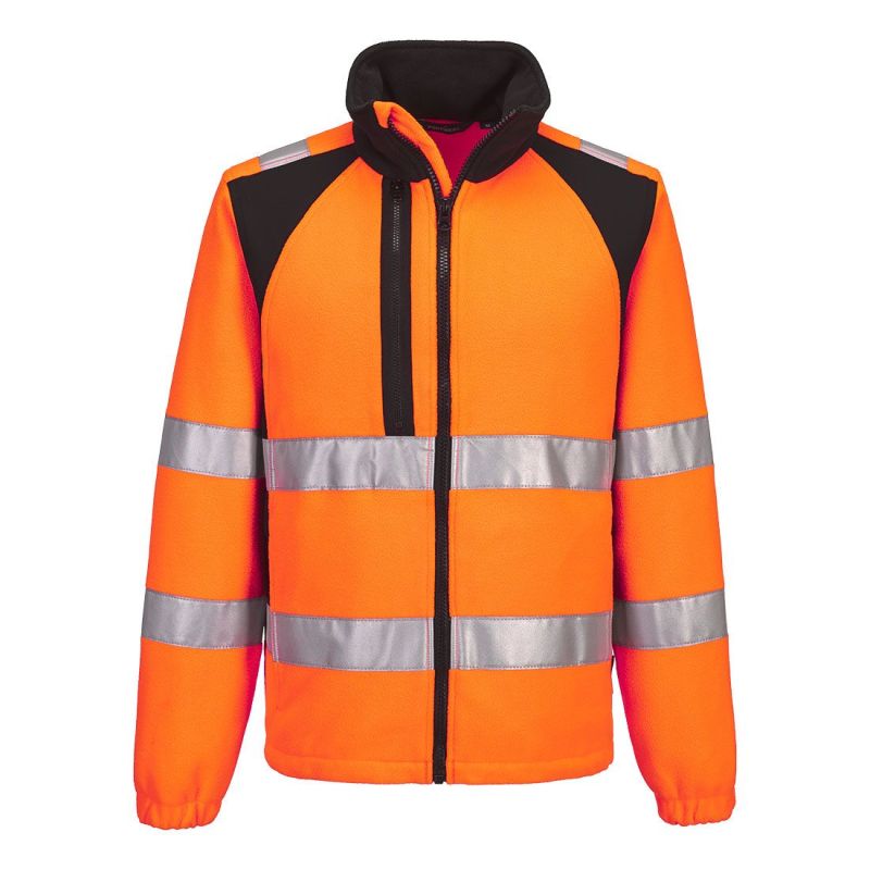 Jachetă de lucru Portwest CD807 Fleece, de înaltă vizibilitate