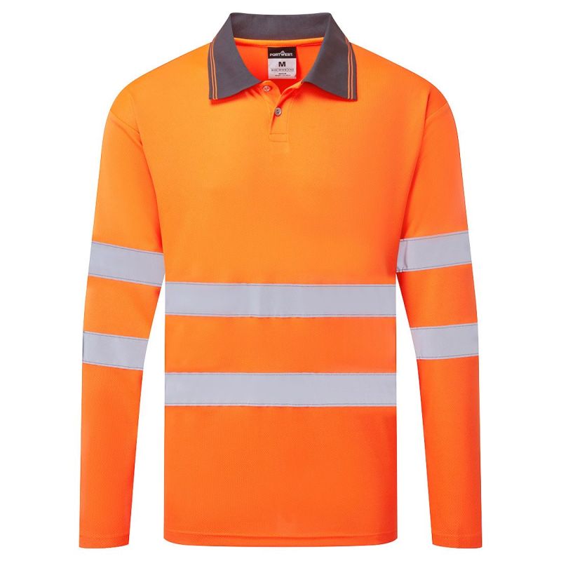 Tricou de lucru Portwest ES277 Essential Polo, de înaltă vizibilitate