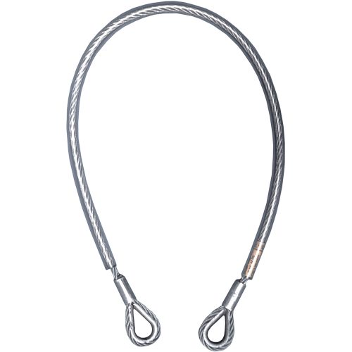 LANYARD AZ 01 steel sling - 1m