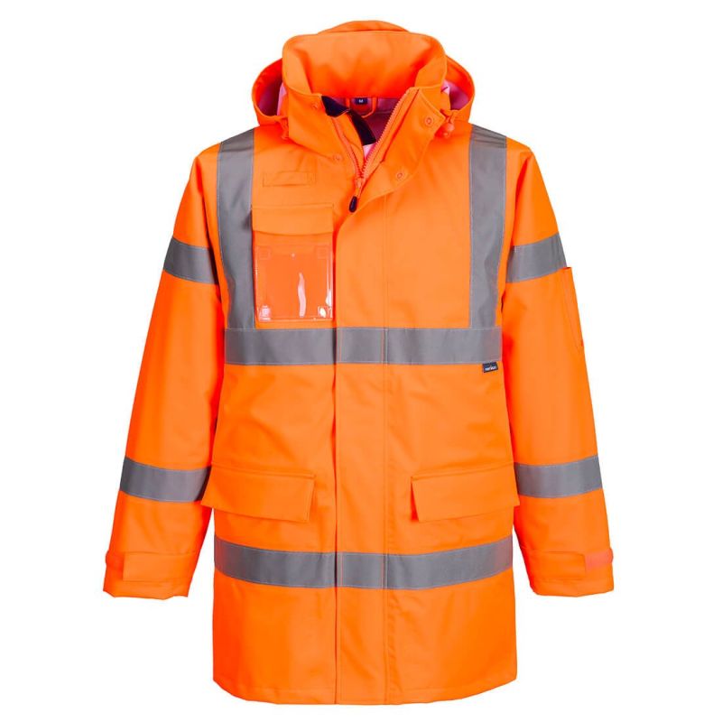 Jachetă de lucru Portwest S599 Extreme Rain, de înaltă vizibilitate