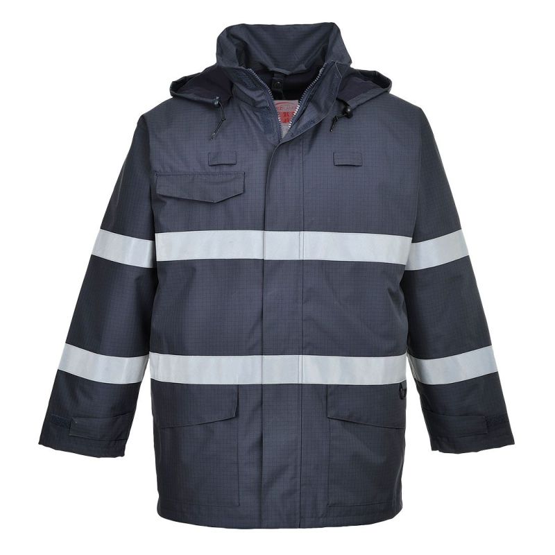 Jachetă de lucru Portwest S770 Ploaie Bizflame Multi Protection, impermeabile