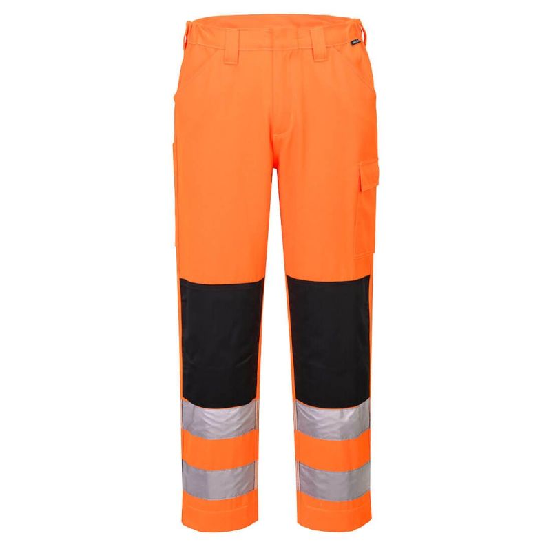 Pantaloni de lucru Portwest ES046 Essential, de înaltă vizibilitate