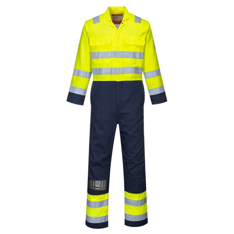 Imbracaminte de protecție Portwest BIZ7 Combinezon Bizflame Work Anti Static, de înaltă vizibilitate