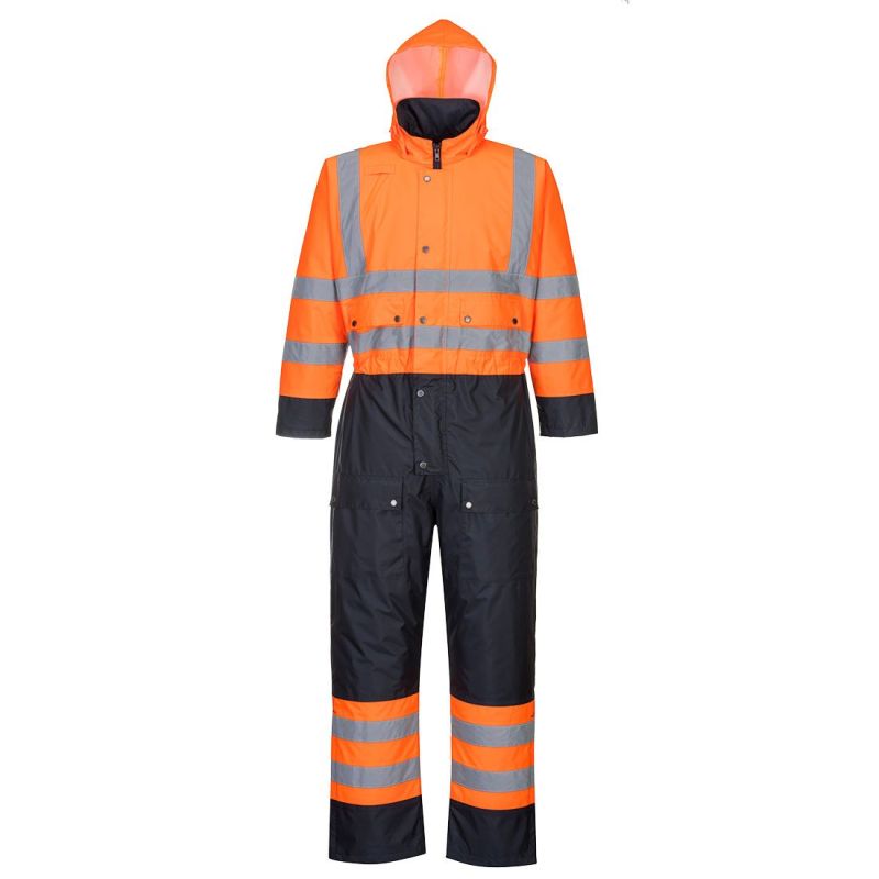 Vizibilitate ridicata Portwest S485 Combinezon Hivis Captusit