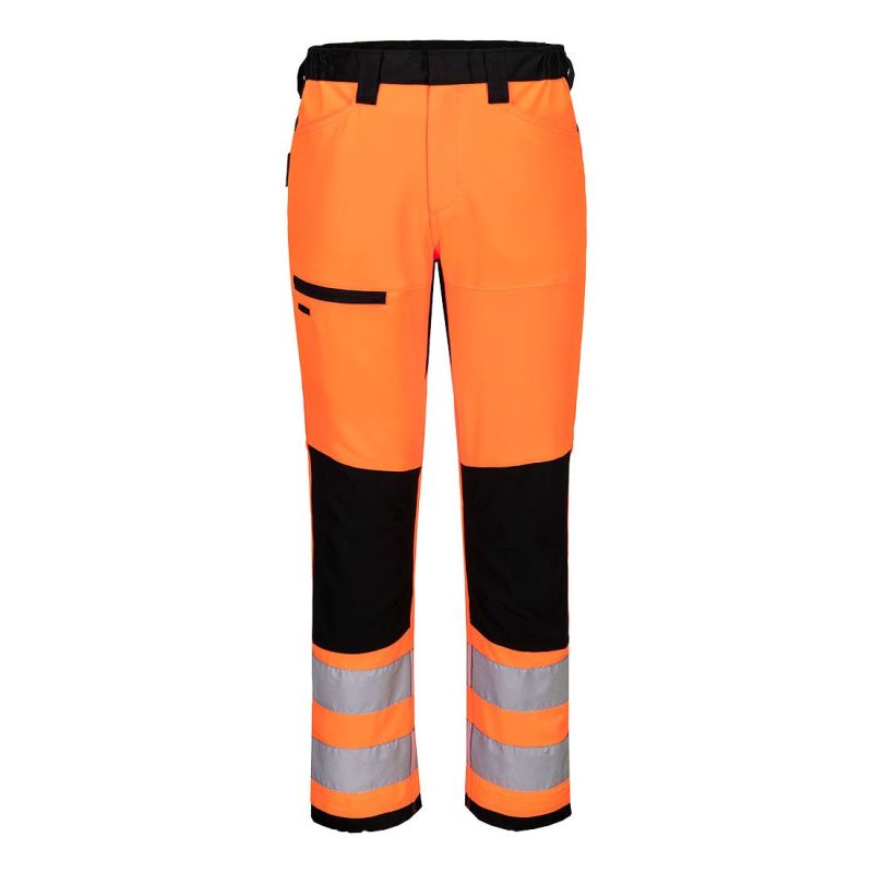 Pantaloni de lucru Portwest CD857 Serviciu Lightweight Clasa, de înaltă vizibilitate