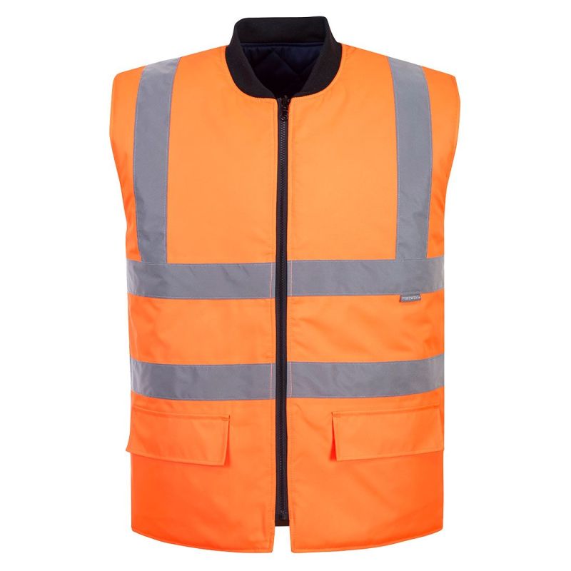 Vestă reflectorizantă Portwest S469 Termica Reversibila, de înaltă vizibilitate