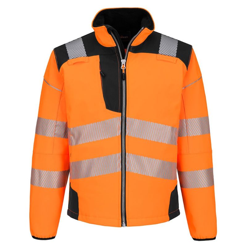 Jachetă de lucru Portwest T402 Softshell Vision Hivis, respirabile