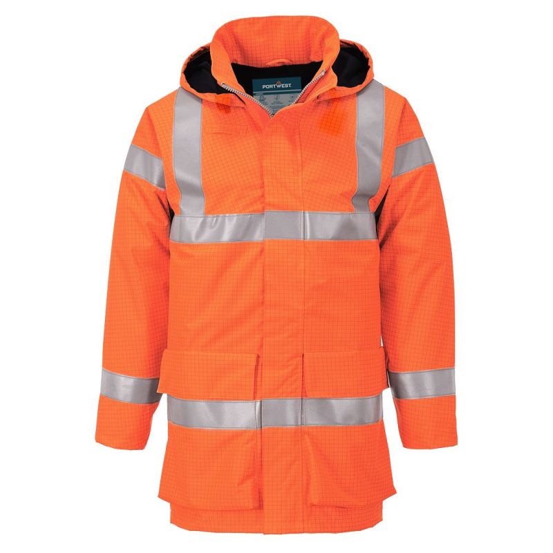 Jachetă de lucru Portwest S774 Bizflame Rain Multi Lite, impermeabile