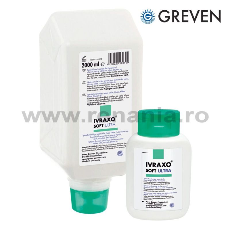 Agent special de curatare Ivraxo Soft Ultra, 2000 ml, art.F015