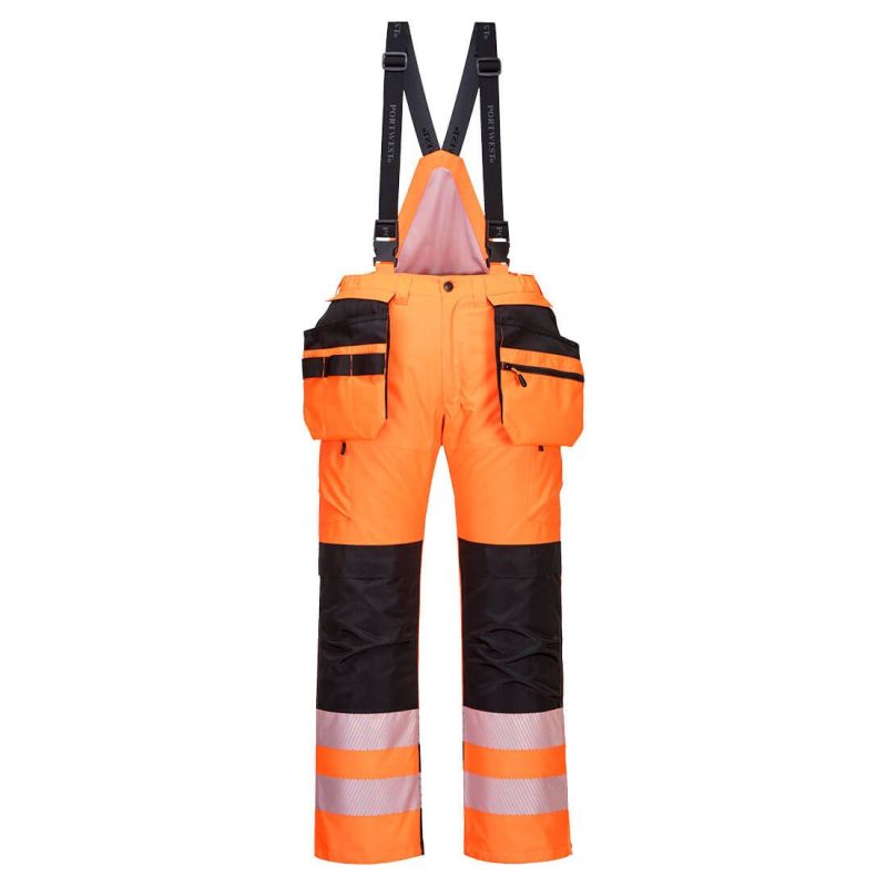 Pantaloni de lucru Portwest PW351 Iarna, de înaltă vizibilitate