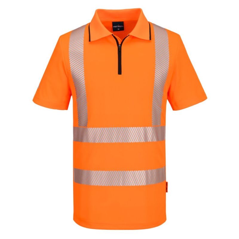 Tricou de lucru Portwest KX302 Sport Polo, de înaltă vizibilitate