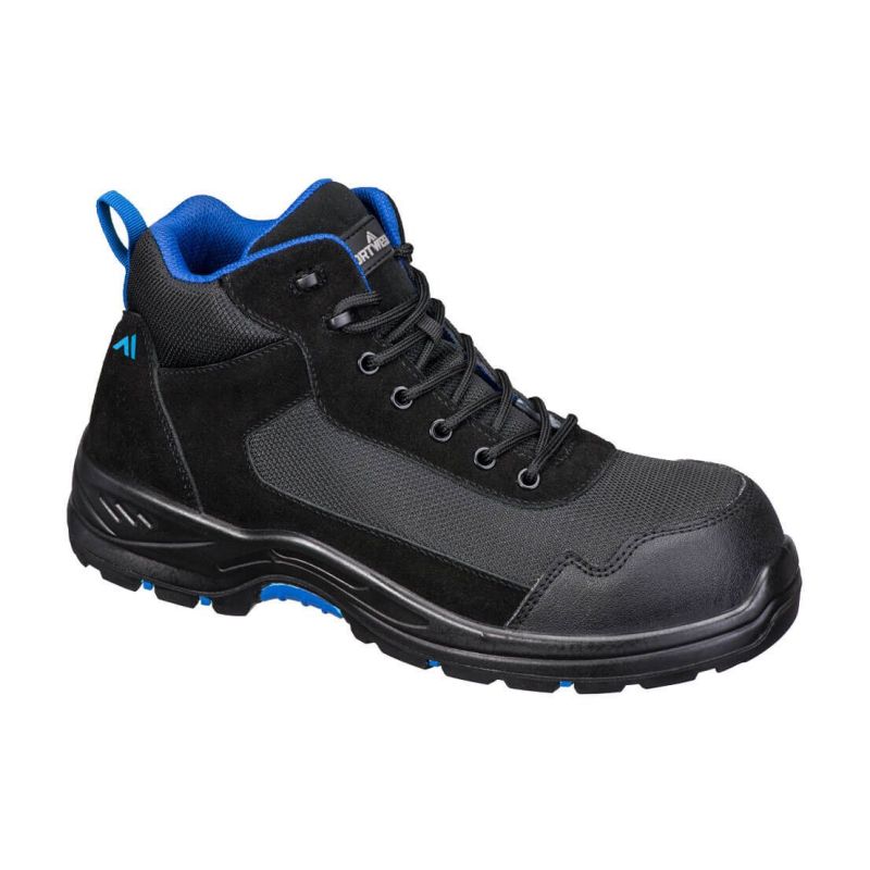 Bocanci de protecție Portwest FC22 Compozit Textile Suede, din piele