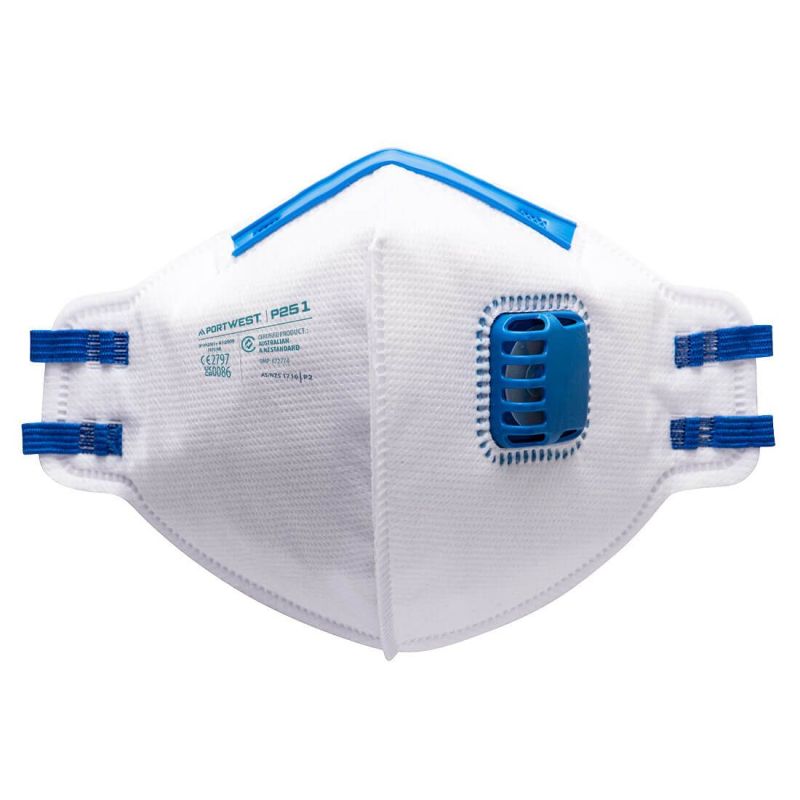 Mască de protecție Portwest P251 Respiratorie Pliata Vertical
