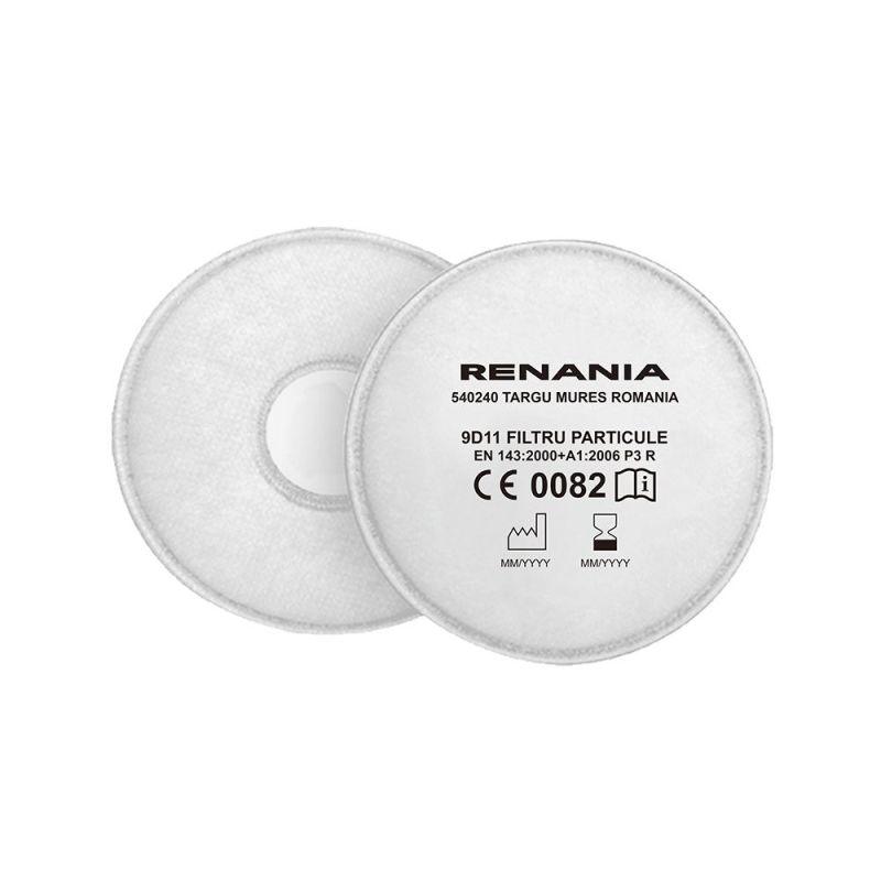 Filtre de protectie respiratorie impotriva particulelor de tip P3 Liberty, Renania, art.9D11