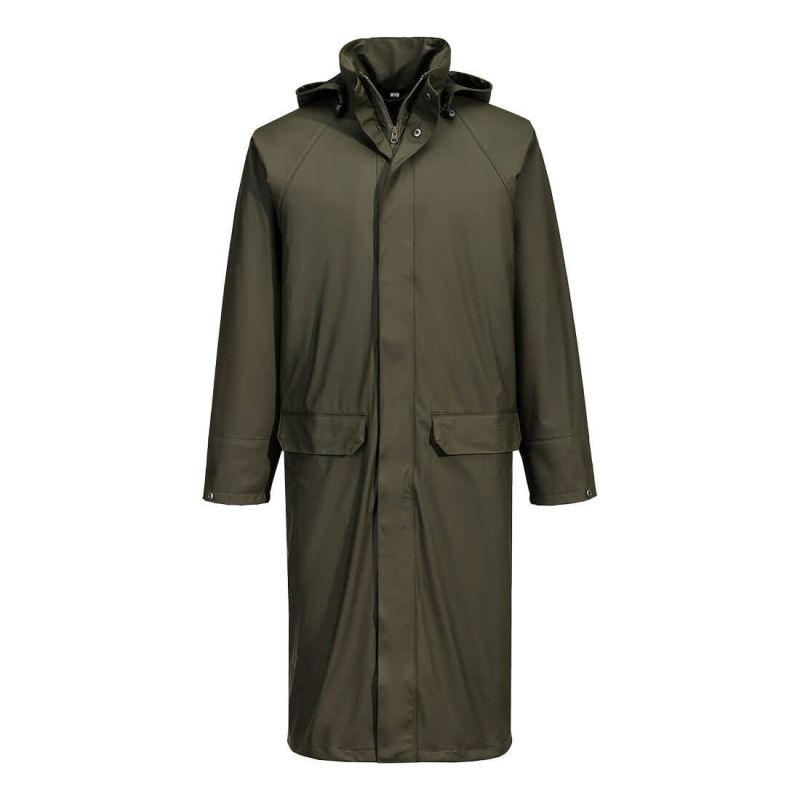 Imbracaminte de protecție Portwest S658 Pelerina Flexatex Chem Long Coat, impermeabile