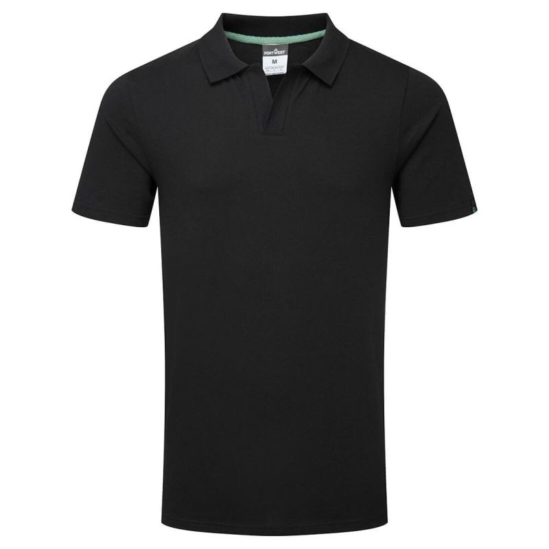 Tricou de lucru Portwest EC210 Polo Bumbac Organic Reciclabil