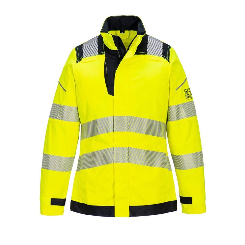 Jachetă de lucru Portwest FR715 Modaflame Women Work, de înaltă vizibilitate