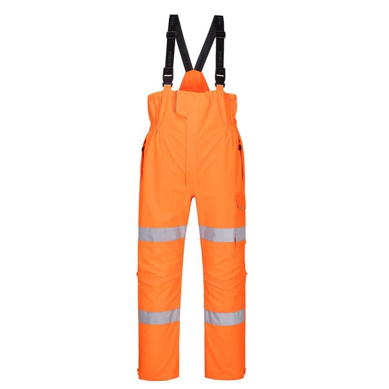 Pantaloni de lucru Portwest S594 Extreme Rain, de înaltă vizibilitate