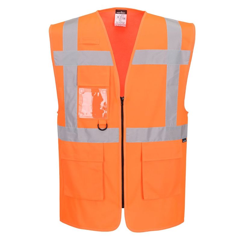 Vestă reflectorizantă Portwest ES476 Essential Executivă, de înaltă vizibilitate