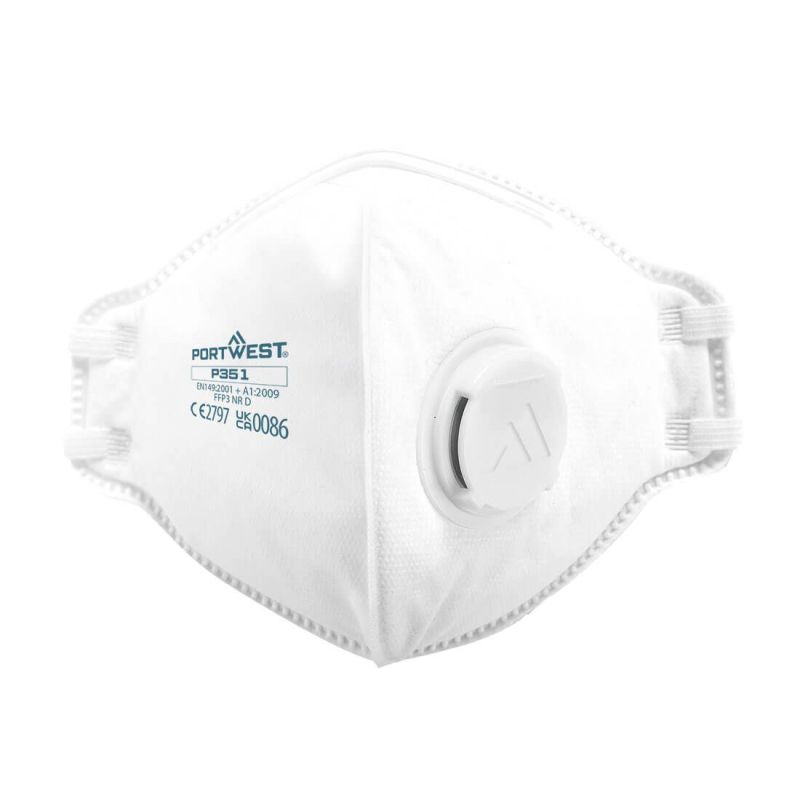 Mască de protecție Portwest P351 Respiratorie Dolomita Pliere Verticala