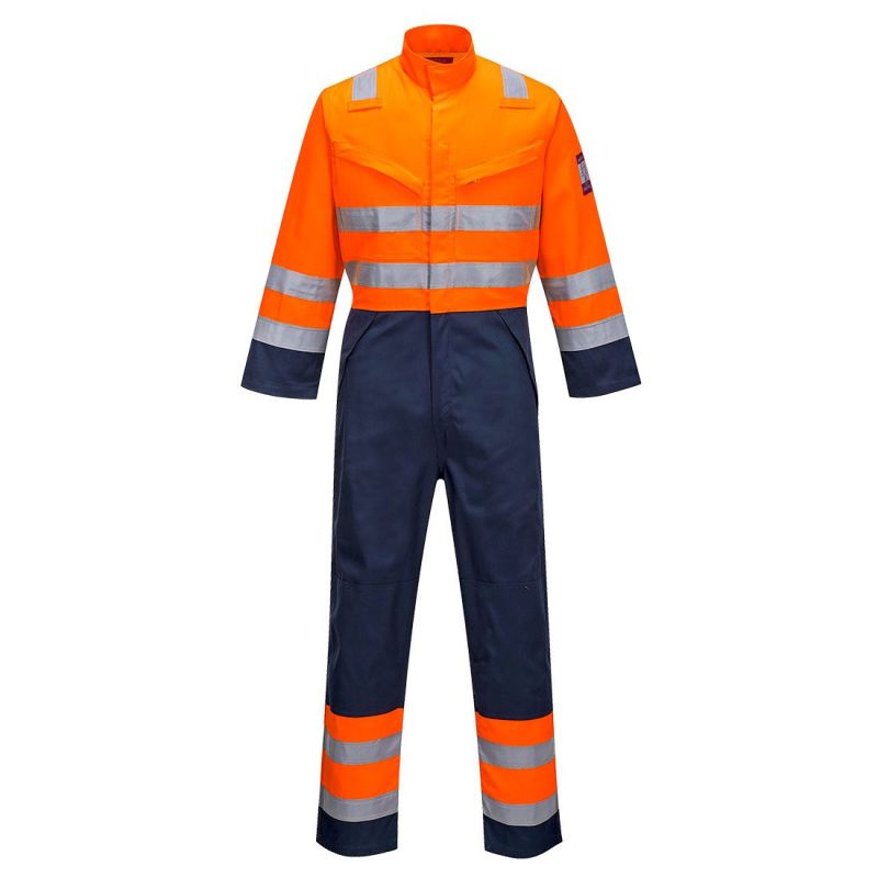 Imbracaminte de protecție Portwest MV29 Combinezon Modaflame Orange, de înaltă vizibilitate