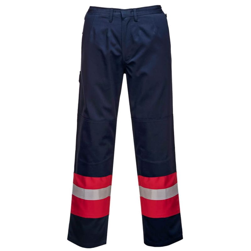 Pantaloni de lucru Portwest FR56 Bizflame Plus, de înaltă vizibilitate