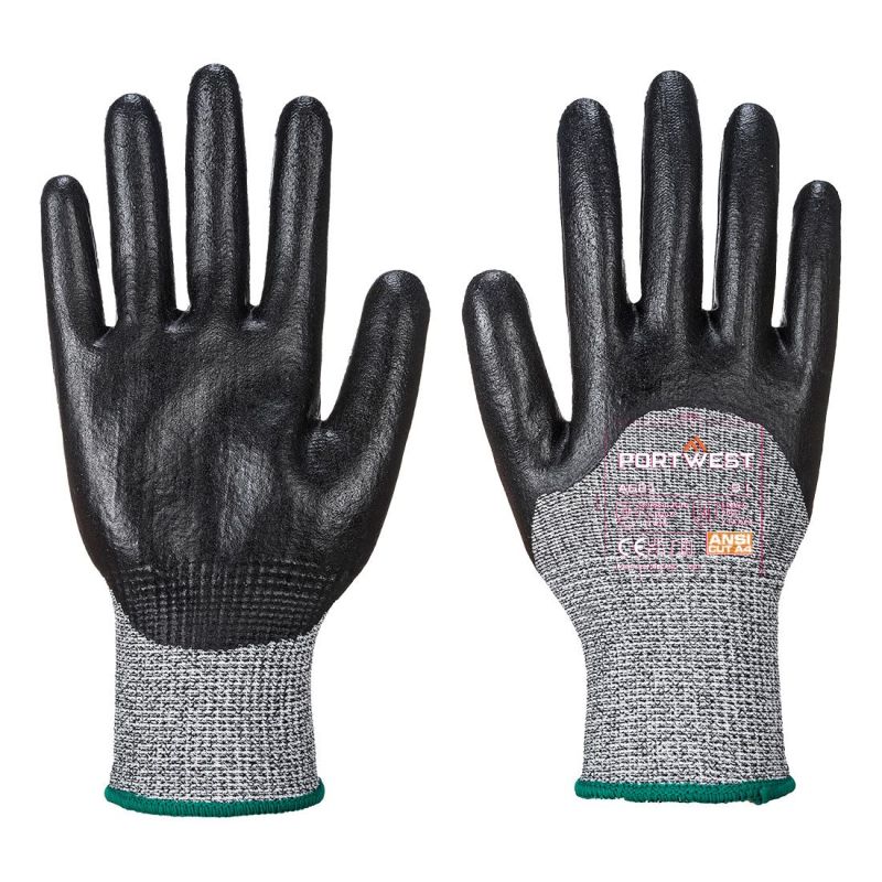 Mănuși de protecție Portwest A621 Nitrile Foam, impregnate în nitril
