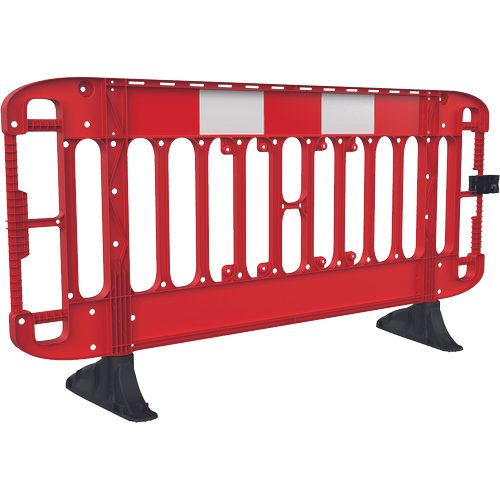 JSP TITAN bariera rosie cu protectie anti-accidente, 2M