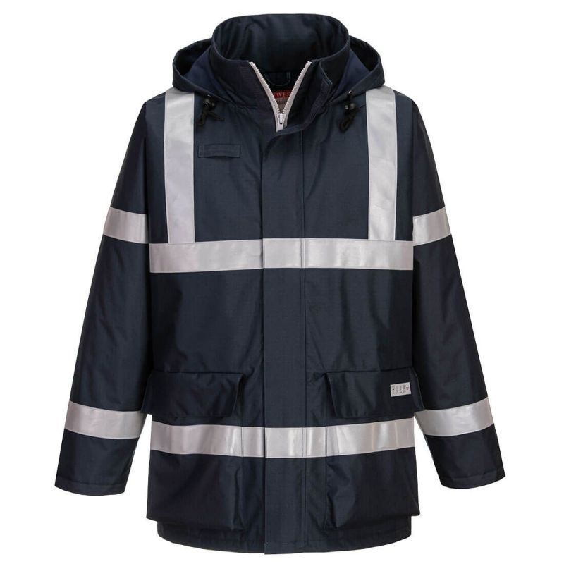 Jachetă de lucru Portwest S785 Bizflame Rain Anti Static, impermeabile