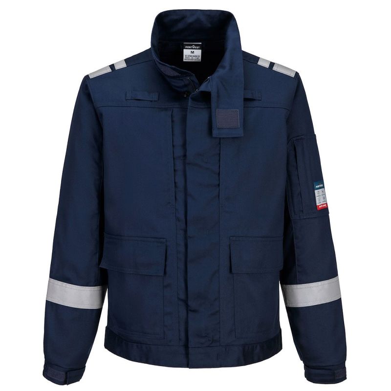 Jachetă de lucru Portwest FR601 Biflame Plus Stretch Usoara Paneluri