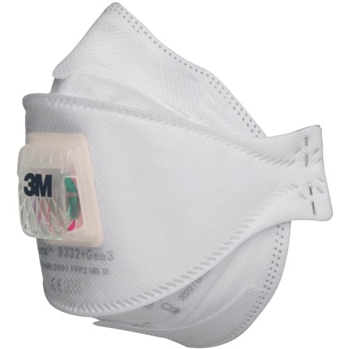 3M 9332+ GEN3 Aura Resp.FFP3 vent.