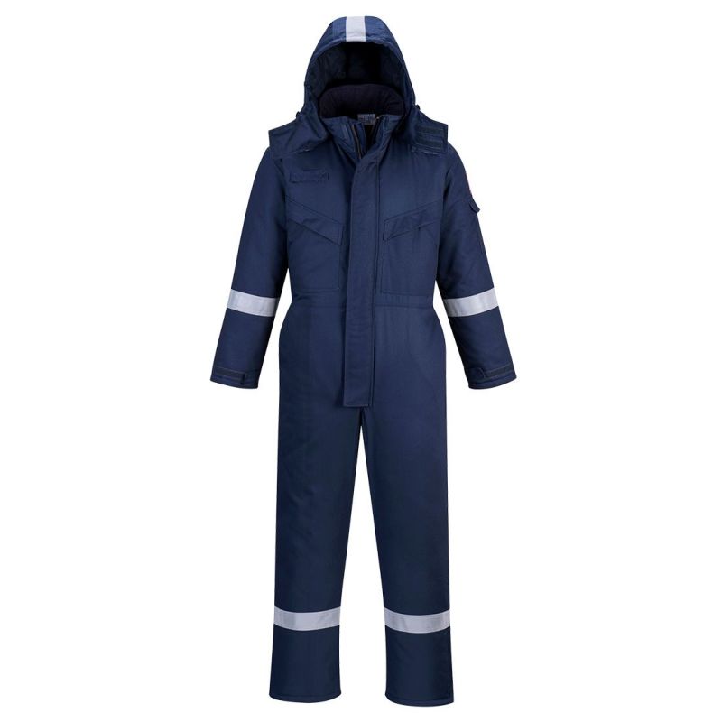 Imbracaminte de protecție Portwest FR53 Combinezon Iarna Antistatic Ignifug, ignifuge
