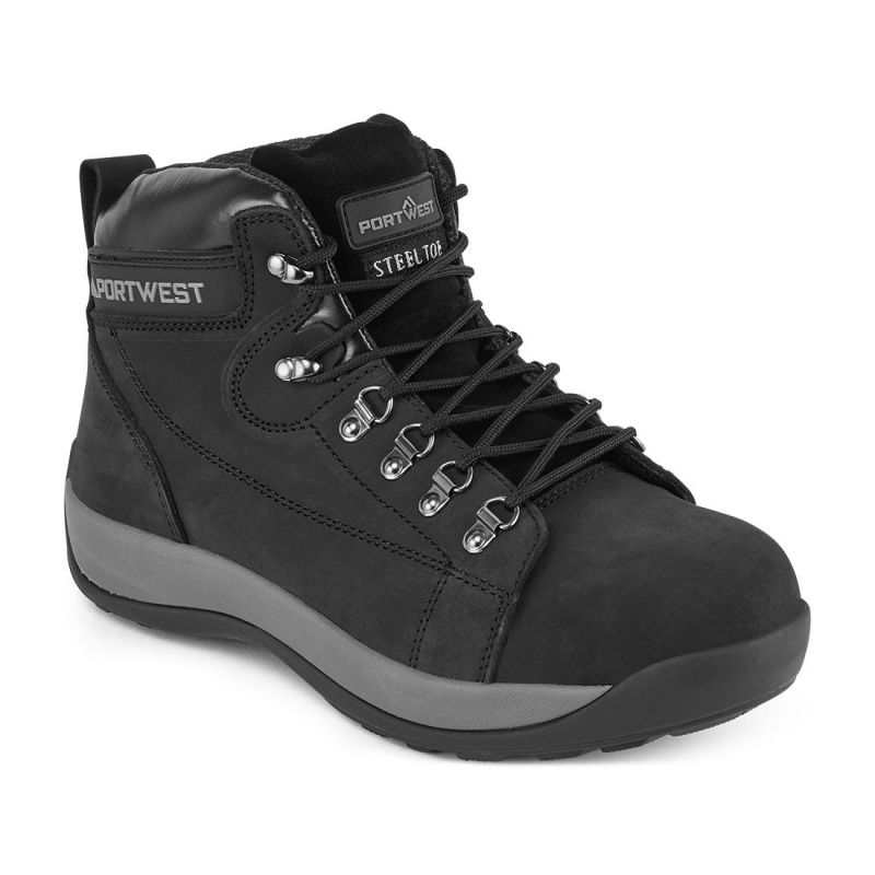 Incaltaminte de protecție Portwest FW31 Gehte Nubuck Steelite, din piele
