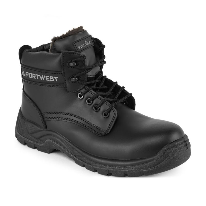 Bocanci de protecție Portwest FC12 Iarna Piele, din piele