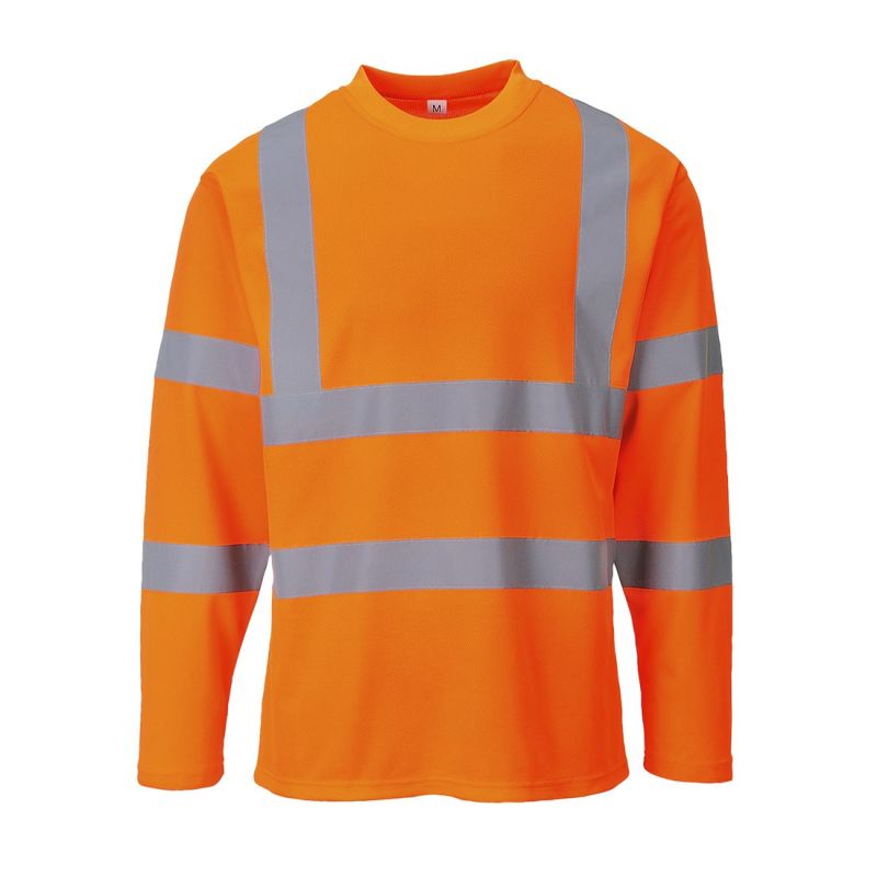Tricou de lucru Portwest S278 Maneci Lungi, de înaltă vizibilitate